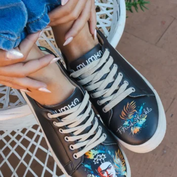Zapatillas de Frida Kahlo Black