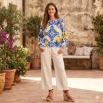 Suéter cerámica mediterránea