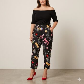 PANTALON ESTAMPADO PARIS
