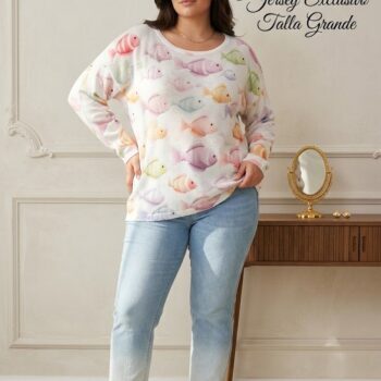 Sueter fino pececillos