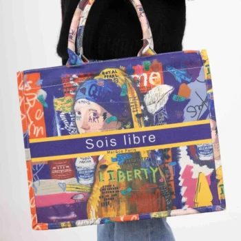 Bolsa de lona La joven de la perla