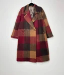 Abrigo Tartán doble botonadura