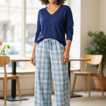 Pantalones de cuadros