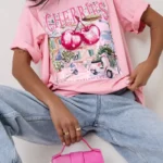 Camiseta Cherries Oversize