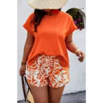 CONJUNTO OVERSIZE ORANGE