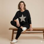 SUDADERA ESTRELL PLATEADA