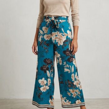 Pantalon Turquesa Floral