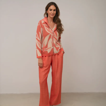 Chaqueta Coral Botánica