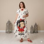 Vestido MAFALDA NECESITA SILENCIO