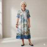 vestido POSTAL MEDITERRÁNEA